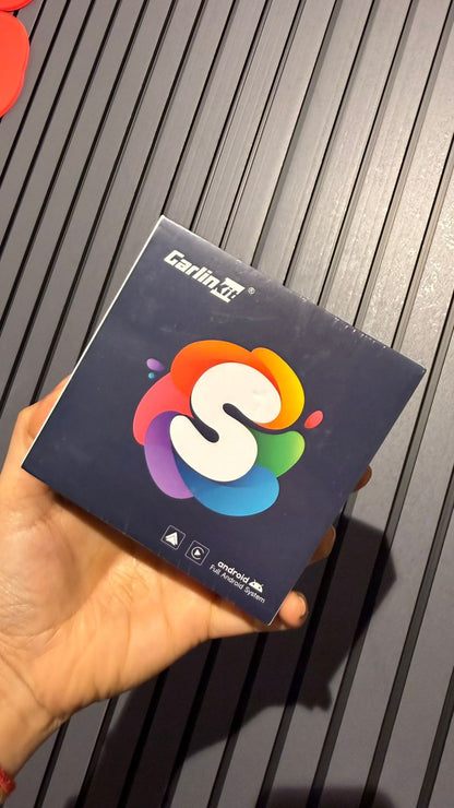 Carlinkit CPC200-Tbox S Android AI Box | Full Android Car System | Wireless CarPlay & Android Auto | RGB Ambient Light | 4G/WiFi/Bluetooth | Plug & Play | Micro SD Support