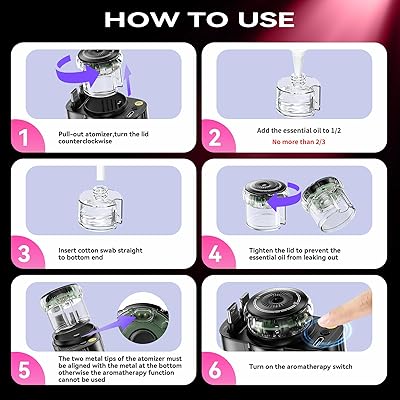 5 in 1 Starlight Car Charger with Perfume Diffuser & Fast Charging (45W)