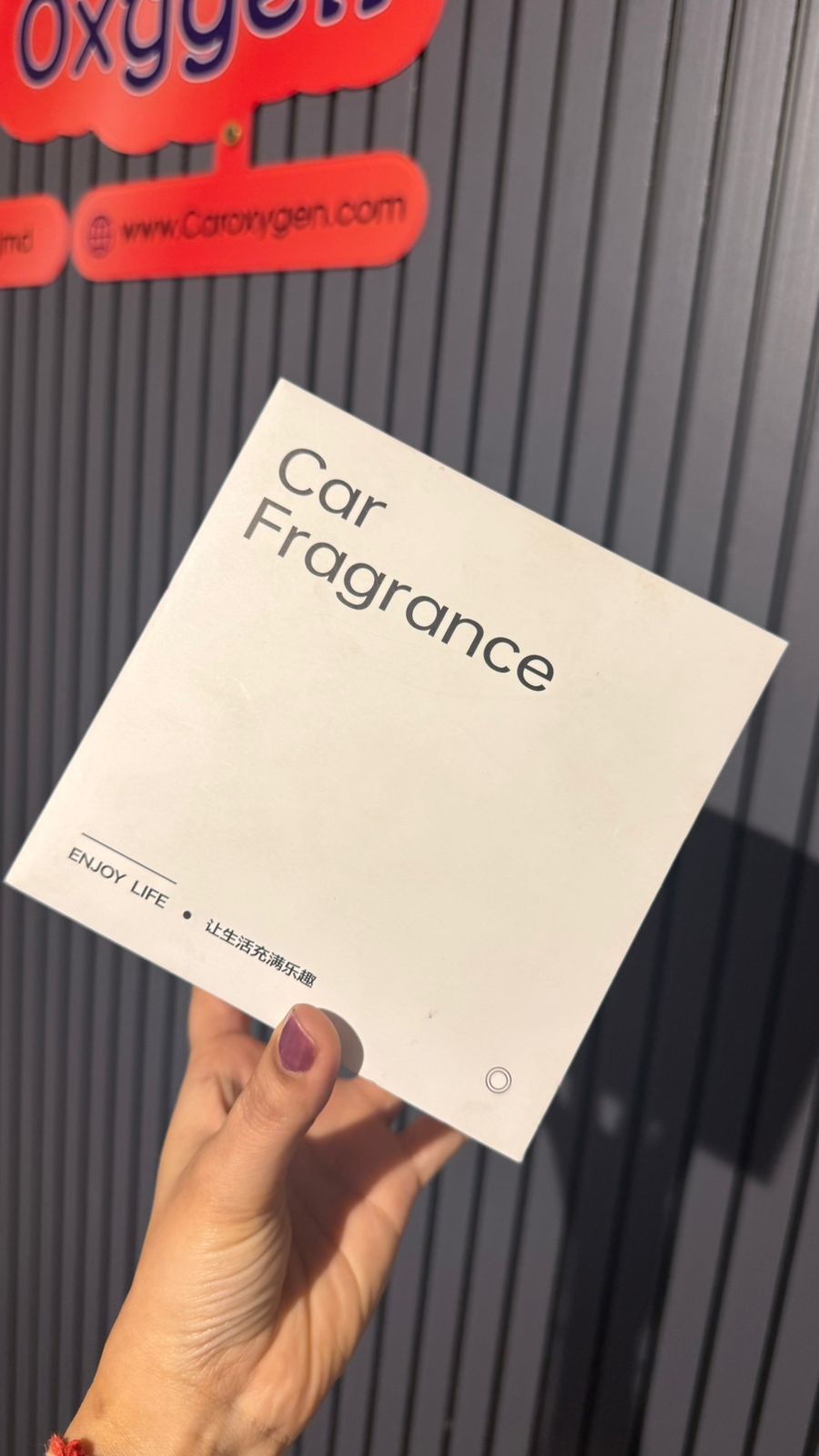 Solar Car Perfume Air Freshener – Rotating Sun Powered Car Fragrance Diffuser | Stylish Dashboard Perfume for Car Interior (Black)