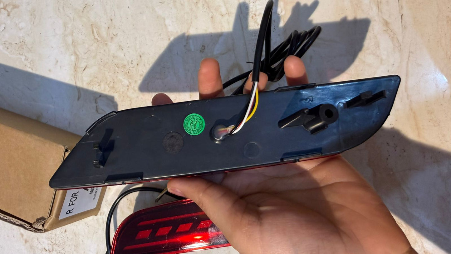 Creta Reflector Back Light Rear Bumper led Reflector Back Light 2018 19 model