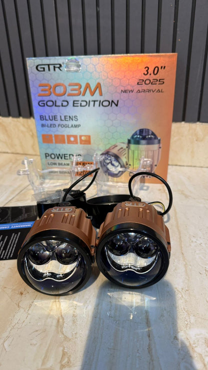 GTR 303 M Double Laser Gold Edition Fog Projector 3 Inch