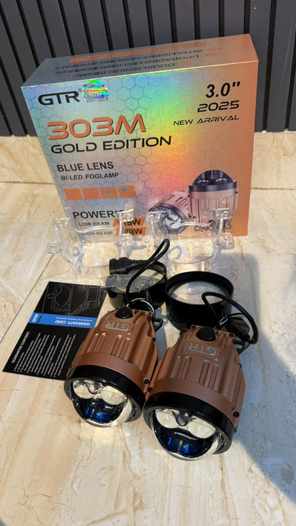 GTR 303 M Double Laser Gold Edition Fog Projector 3 Inch