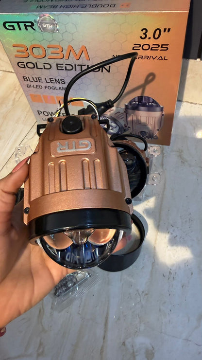 GTR 303 M Double Laser Gold Edition Fog Projector 3 Inch