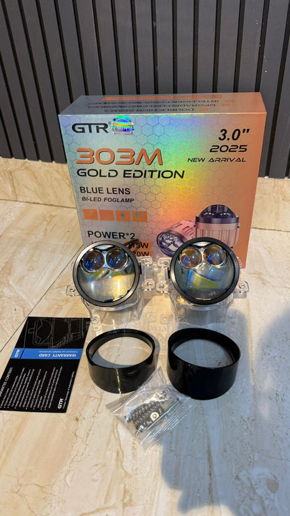 GTR 303 M Double Laser Gold Edition Fog Projector 3 Inch