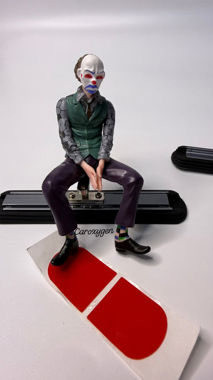 Caroxygen  Car Dashboard Sliding Joker  | Sitting Joker Figurine with Mask