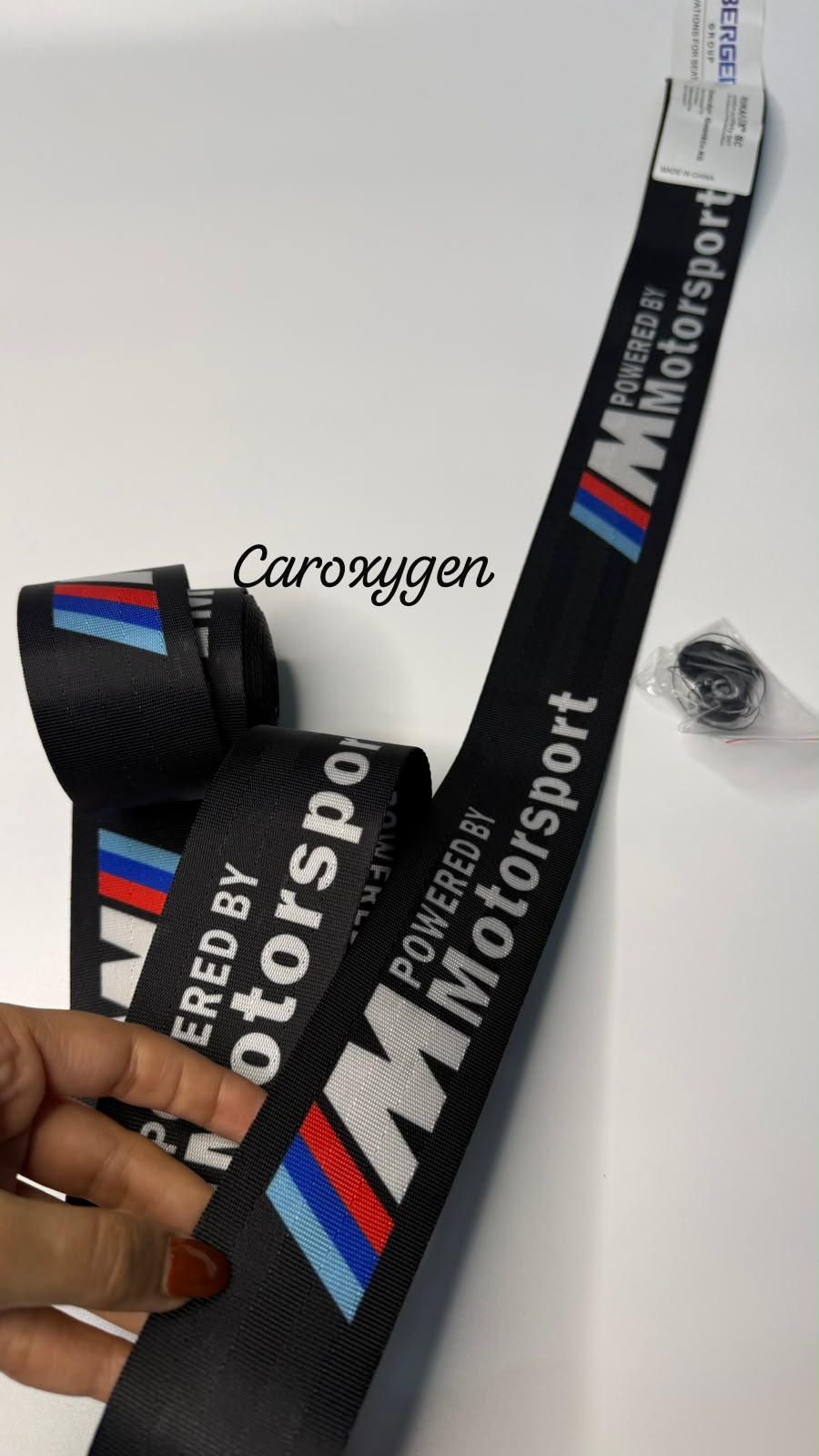 Caroxygen BMW  Motorsport Style Seat Belt Berger