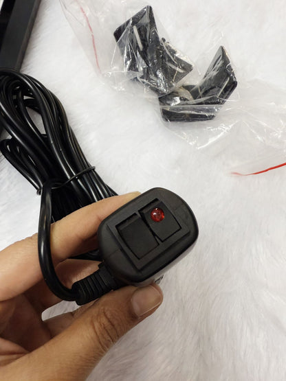 Led strobe lights cob led light, safety flashing red blue lights bars with cigar lighter for bikes, car heavy vehicles (Cob Light )