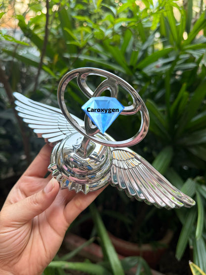 Car Front Hood Bonnet Emblem Ornament Wing Style Suit for All The Vehicles