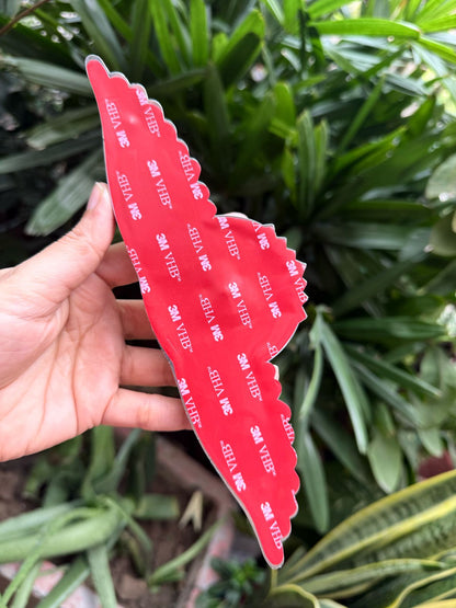 Car Front Hood Bonnet Emblem Ornament Wing Style Suit for All The Vehicles