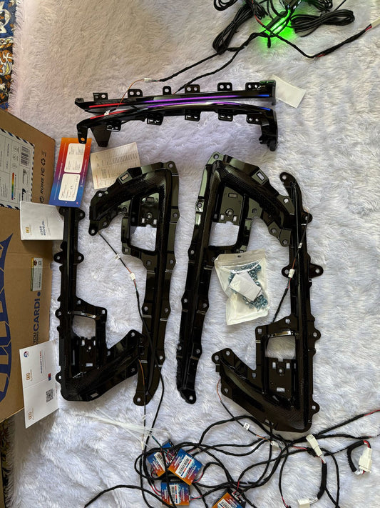 Product Description for Toyota Fortuner (2016-2023 ) Cardi Brand Ambient Light (Set of 18 Pcs)