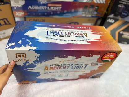 Cardi Ambient LED Light for Mahindra Thar Specific 2020 Onwards (with 4 pcs Side Speaker RIng Light ))