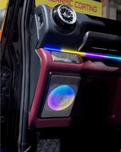 Cardi Ambient LED Light for Mahindra Thar Specific 2020 Onwards (with 4 pcs Side Speaker RIng Light ))