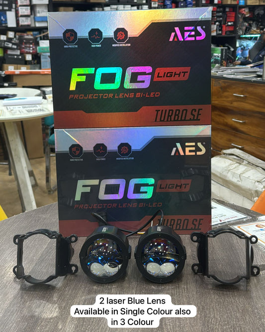 AES Turbo SE (Double Laser) Fog Projector Light 3 inch