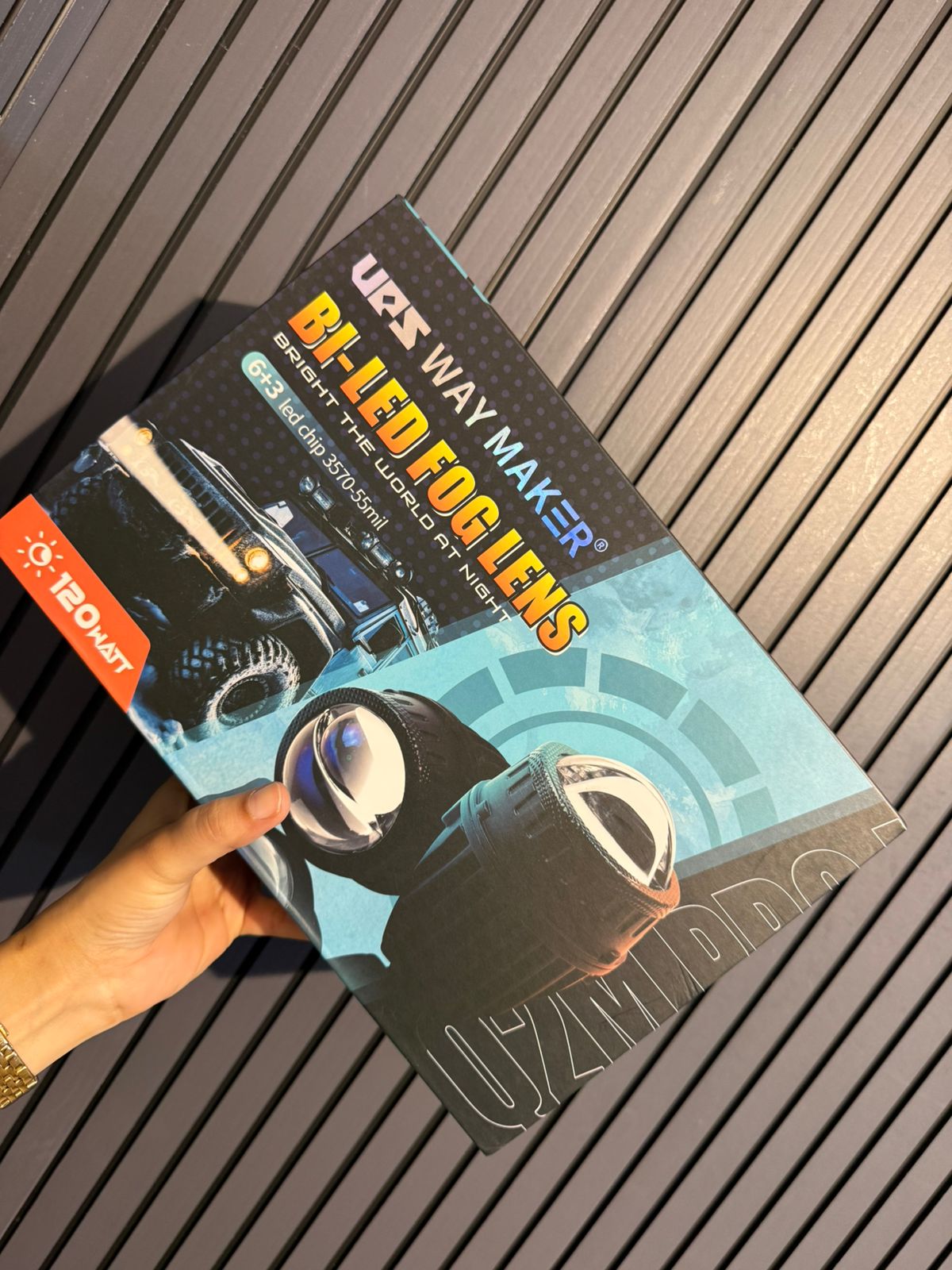 Ups waymaker Q2M Pro Bi-led fog lens 120 Watt -2 Inch With 1 Year Warranty