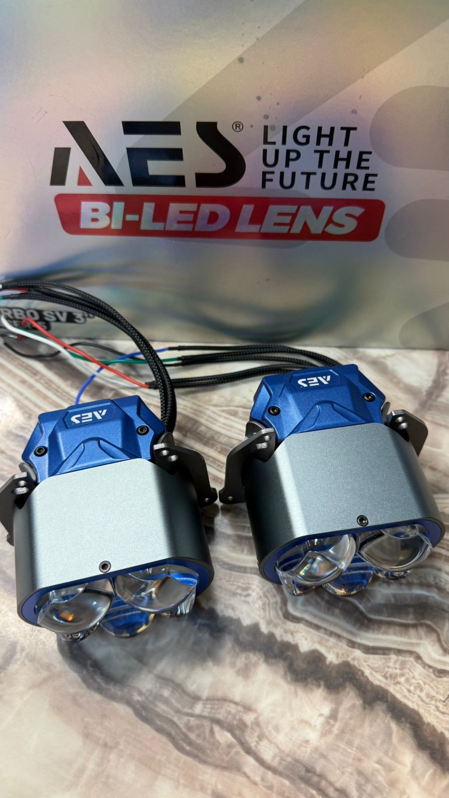 AES BI-LED Projector Lens 3 Inch Turbo SV Laser-5 -1 year warrenty