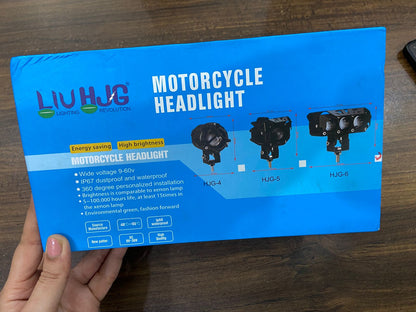 5 Lens LIU HJG Original 90W Future Eye Dual Color Yellow/White Fog Light