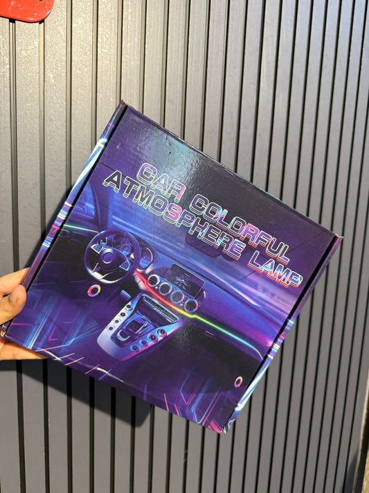 Car LED Interior Atmosphere Lights â€“ RGB Colorful Ambient Lamp with Remote Control & Music Sync , 344 inch  etc strip
