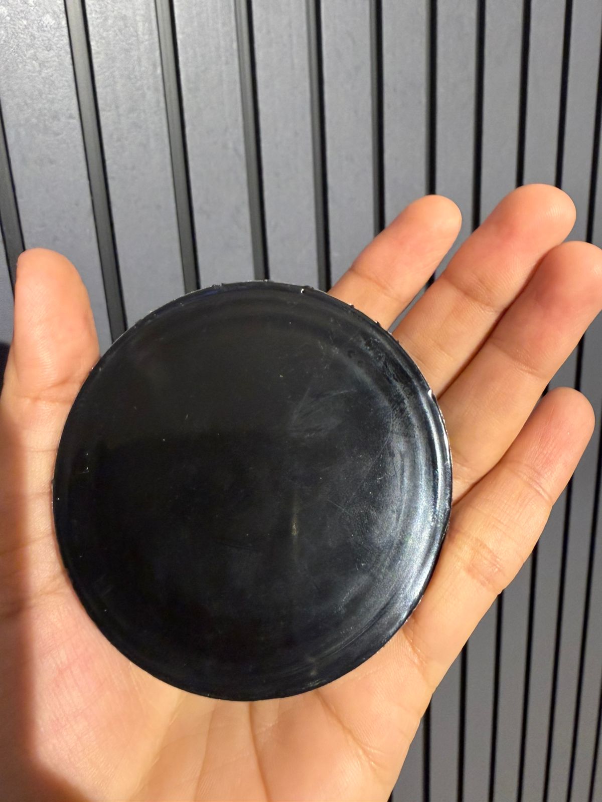 2.75 Inch Silicone Coaster Pad with Elegant Crystal Rhinestone | Car Interior Accessories