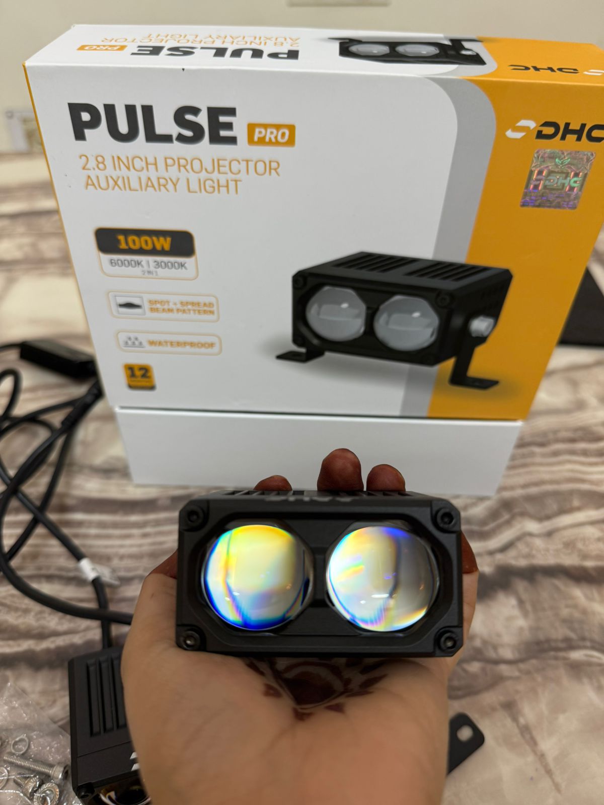 Dhc pulse pro 2.8 inch projector auxiliary light- 100 watt -1 Year Waranty
