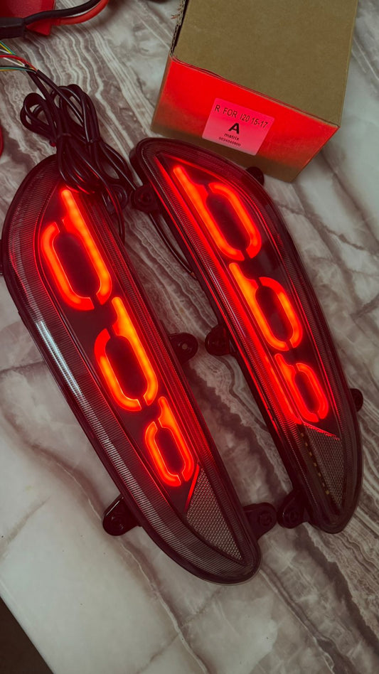 Caroxyen Rear Bumper LED Hyundai i20 Reflector Light