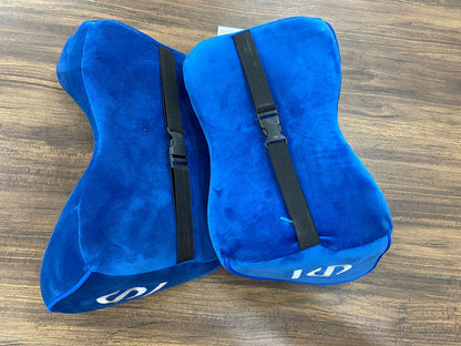 2 pcs Sparco soft memory cotton Pillow Seat Support Decor Headrest Backrest Cushion Hellaflush Neck Rest