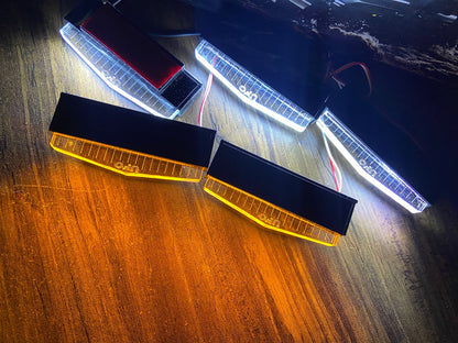 UFO Roof Marker Lights for Cars, Trucks, or SUV 4Ã—4 (3 Amber, 2 White)