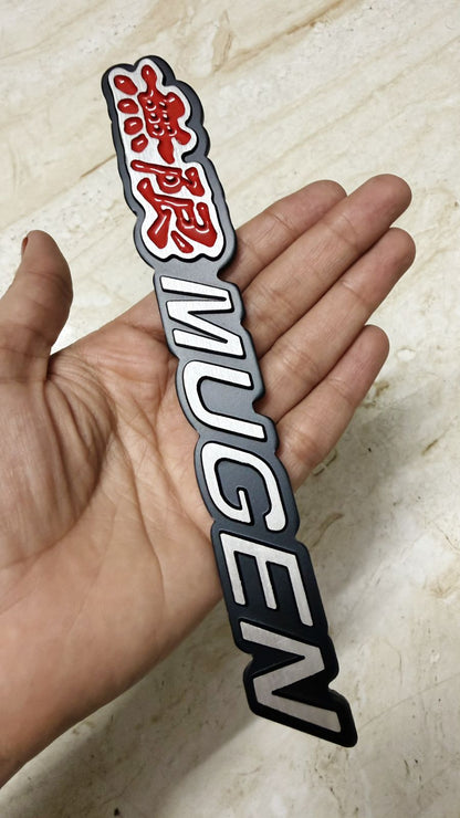 Caroxygen Premium Mugen Metal Car Sticker Durable & Stylish Auto Emblem for Vehicles