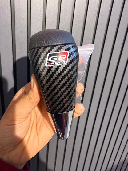 Carbon Design TRD Gear Knob Universal Gear Shifter Knob Lever for Most Manual Car with 3 Adapters TRD Versatile Sport Gear Shift Knob