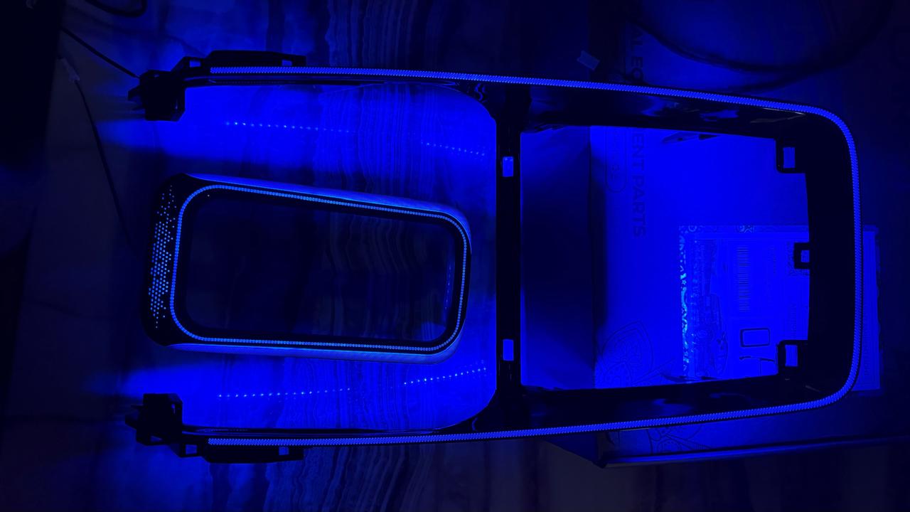 Cardi k6 ambient light for innova hycross set of 2 console panel and door handle