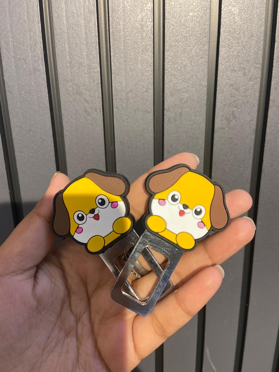 CarOxygen Aluminum Alloy Car Seat Belt Clip Buckle and Safety Alarm Stopper for All Car ) - 2 Pieces