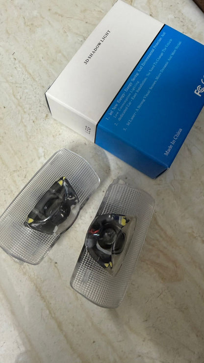 2 Piece Ghost Light for Toyota Fortuner Legender | Plug & Play Premium Courtesy Lamp