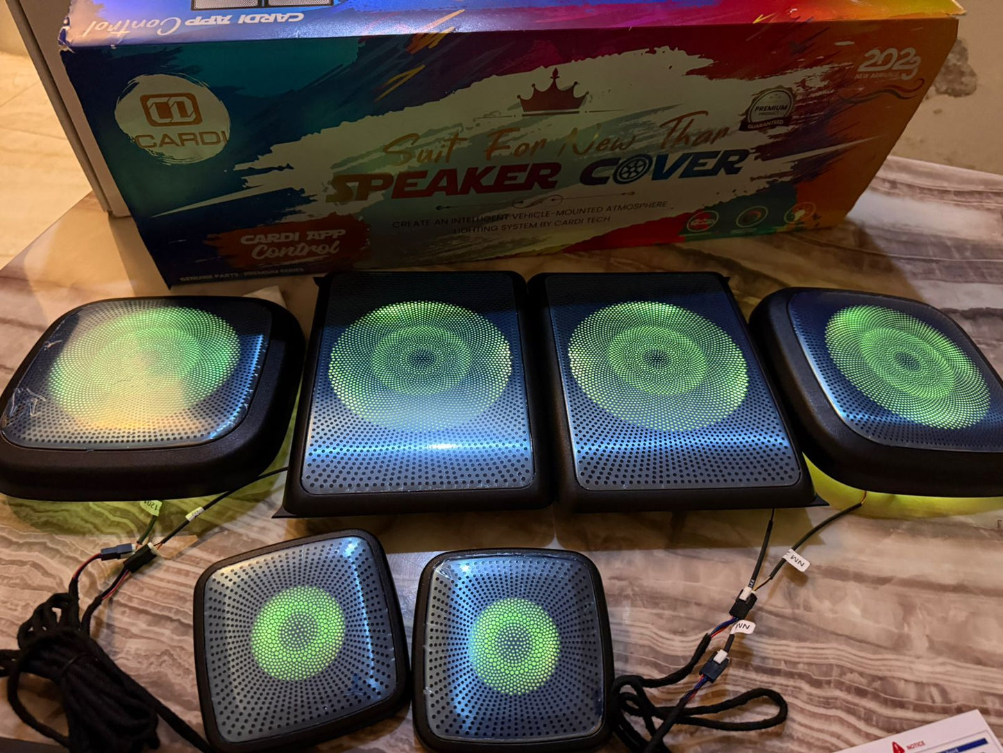 CARDI LED Speaker Cover for New Thar