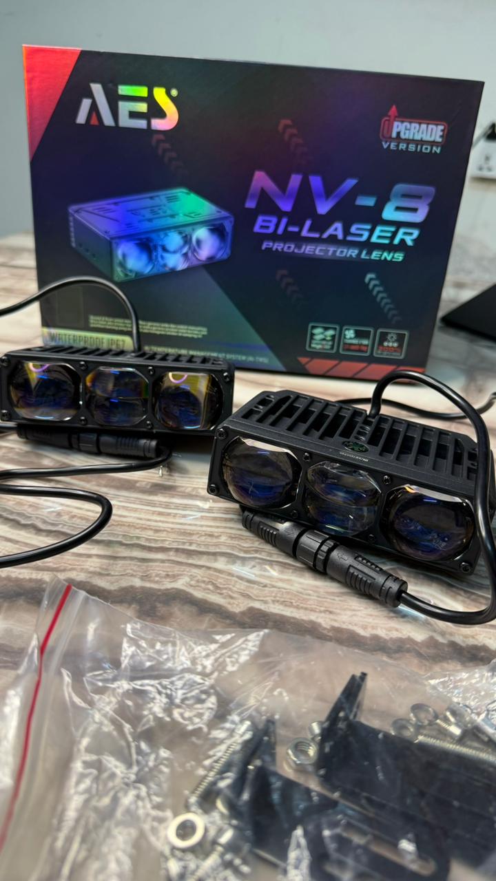 AES NV-8 BI-LASER Projector Lens -1 year warrenty
