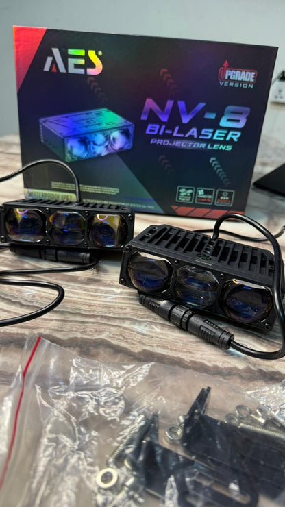 AES NV-8 BI-LASER Projector Lens -1 year warrenty