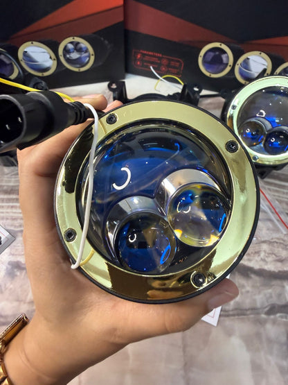 CRYSTAL EYE F9 Bi-LED Fog Lamp â€“ High Power Automotive Lighting Solution -1 year Warranty (120 watt 140 watt and 130 Watt)