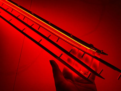 CARDI" K6 Magic Sliver Trim 10 In 1 LED Car Ambient Lights By App Control Strip Light Guide Decoration Atmosphere Lamp