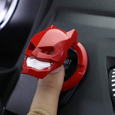 Car Engine Start Stop Button Cover Push to Start Button Ignition Cover Anti-Scratch Universal Aluminum Alloy Button Decoration Stickers for Cars