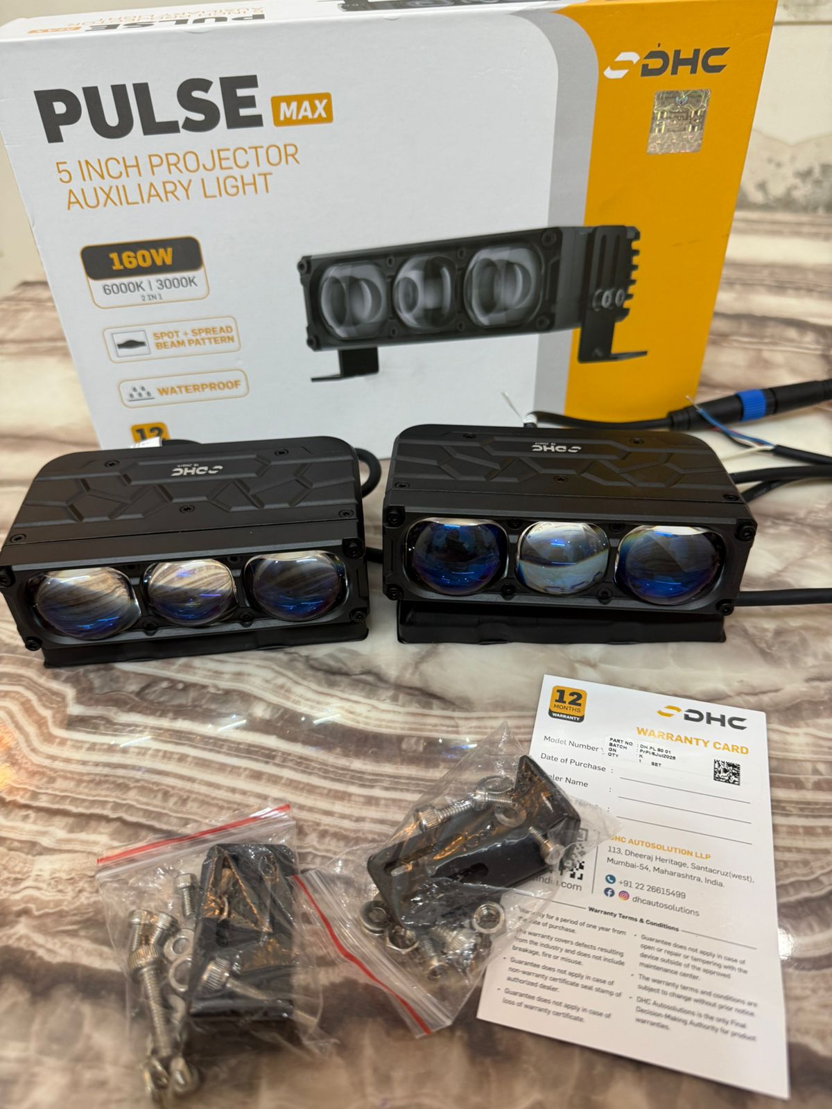 DHC Pulse Max 5 Inch Projector Auxiliary Light 160 watt -1 Year Waranty