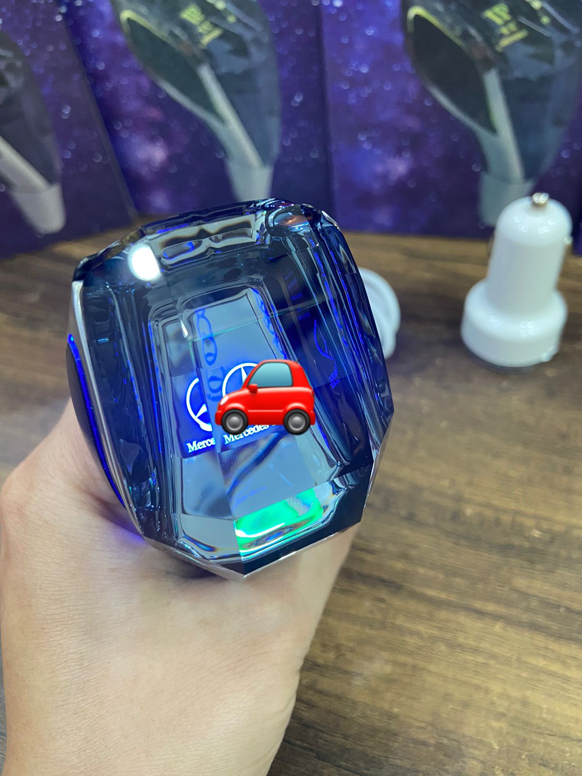 Crystal LED Gear Knobs- With Front and Side Light