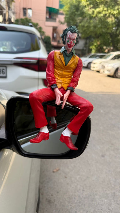 Joker Action Figure Collectible Statue –  (Small/Large Size) Decorative Figurine for Car Dashboard