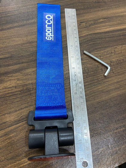 Caroxygen Rear Tow Strap Tow Hook Towing Belt
