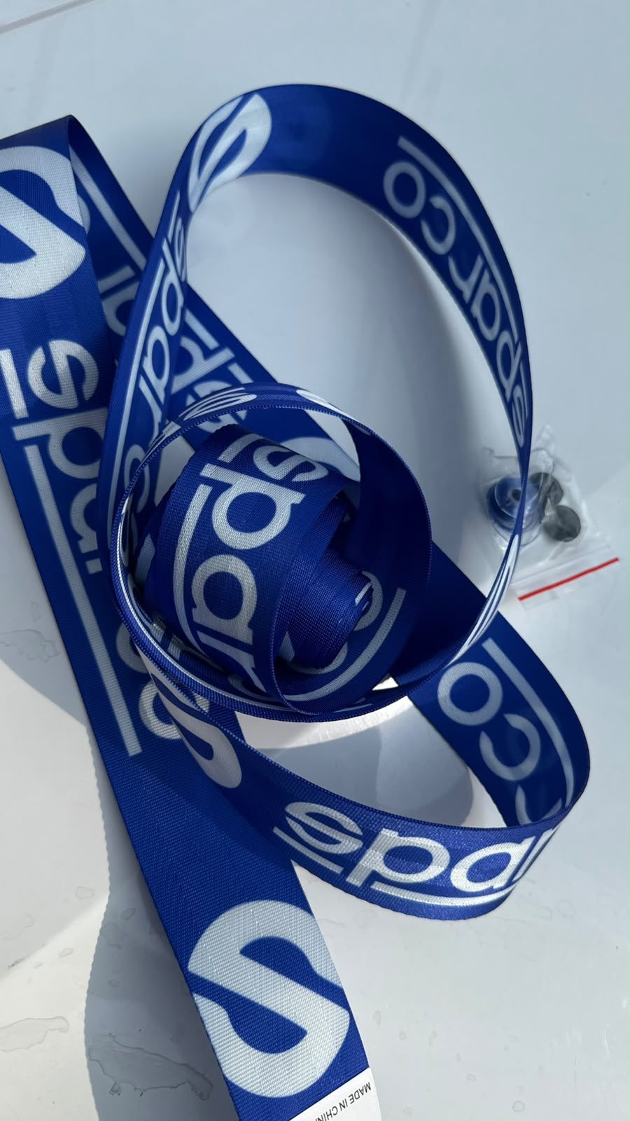 Sparco  3.6m Universal seat belt for racing cars