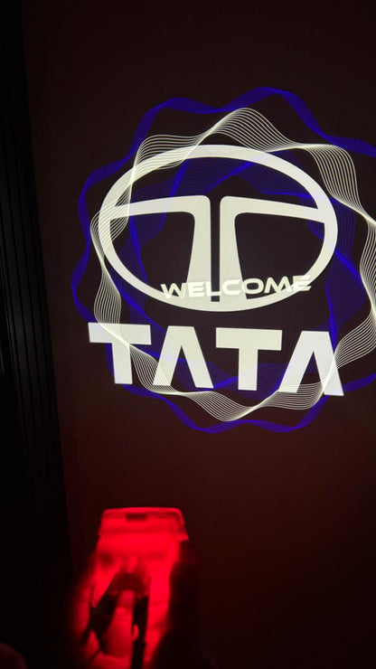 CARDI TATA Car Ghost Light | LED Door Welcome Shadow Light (Pack of 2),(1 YEAR WARRANTY)