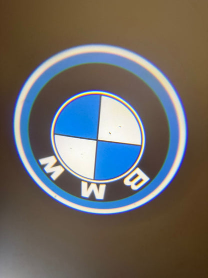 BMW Car Door Logo Projector Light â€“ LED Ghost Shadow Welcome Light Compatible with BMW Models | Plug & Play Courtesy Light | HD Projection, Easy Installation (1 Pair)