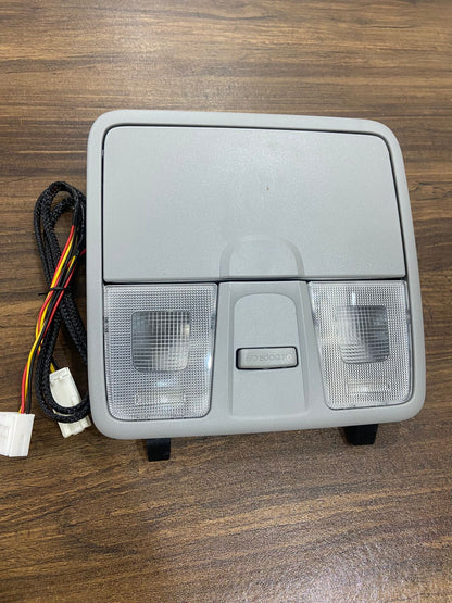 ABS Plastic Creta Front Interior Dome Reading Lamp Light Roof Light with Sunglass Holder OEM (Grey)