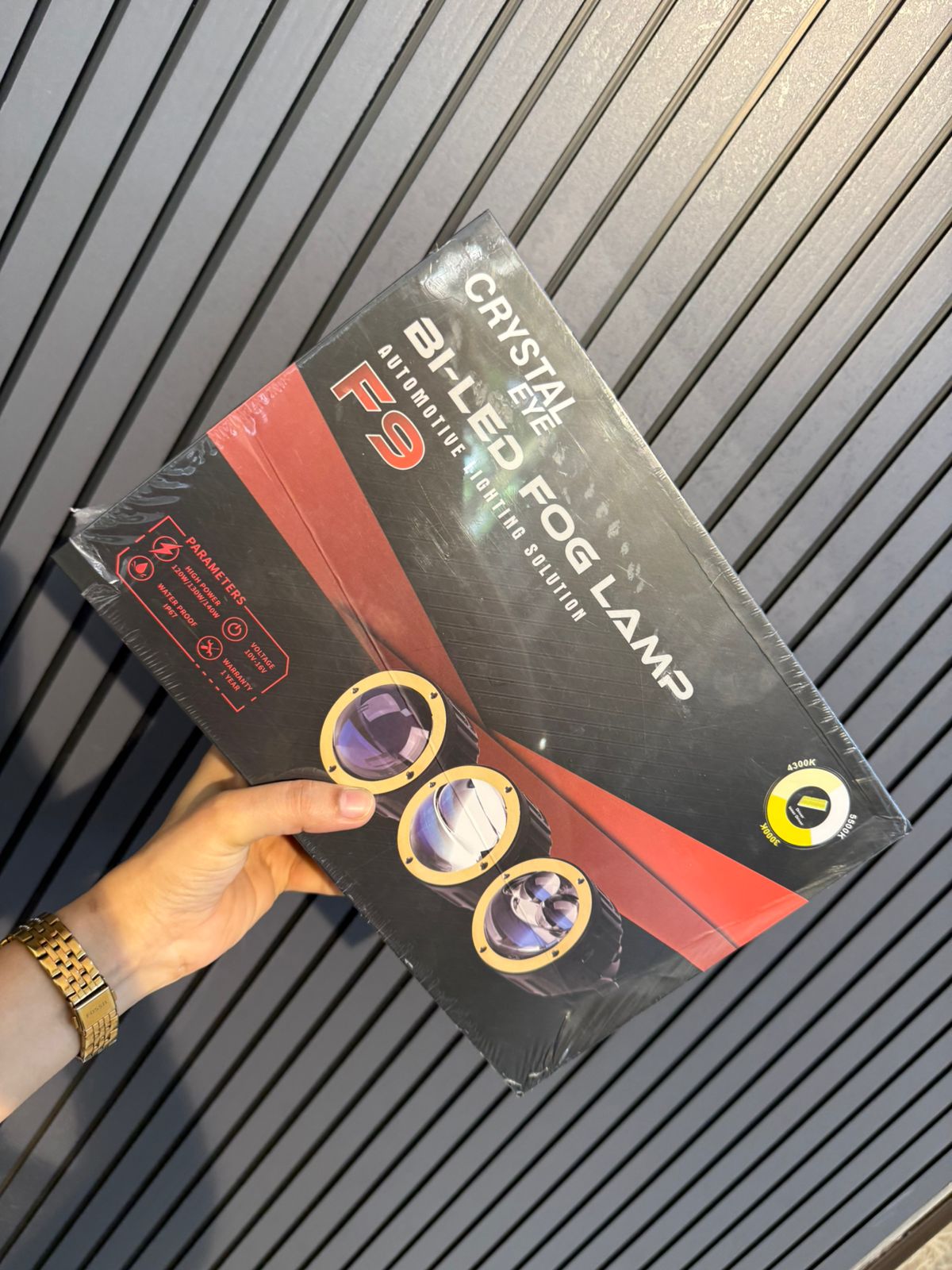 CRYSTAL EYE F9 Bi-LED Fog Lamp – High Power Automotive Lighting Solution -1 year Warranty (120 watt 140 watt and 130 Watt)