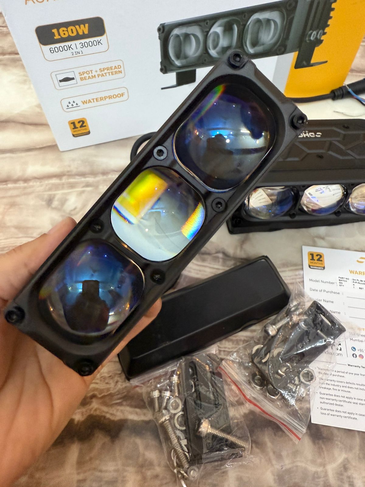 DHC Pulse Max 5 Inch Projector Auxiliary Light 160 watt -1 Year Waranty