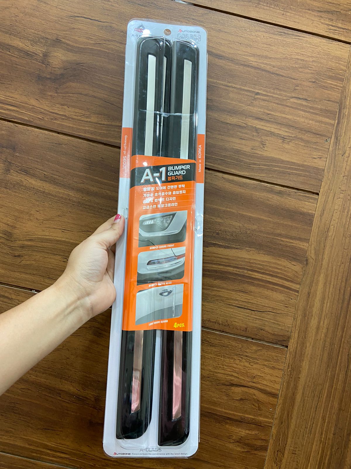 Autozone Bumper Guard A Class Made in Korea Black And White