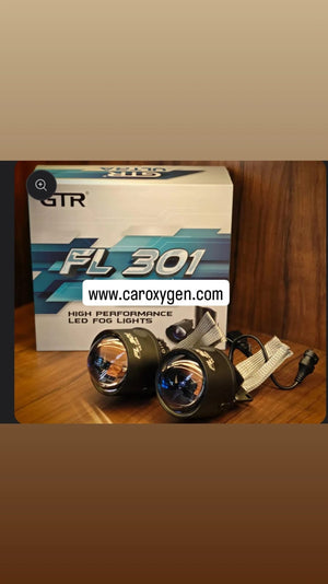 GTR 90W FL301 Fog Projector Lamp with High/ Low Beam blue lens with bracket