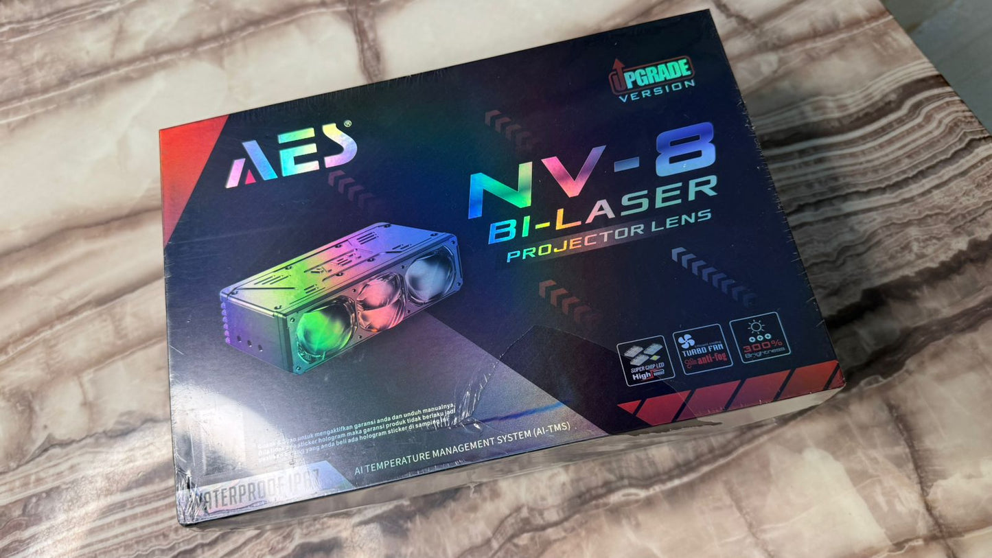 AES NV-8 BI-LASER Projector Lens -1 year warrenty